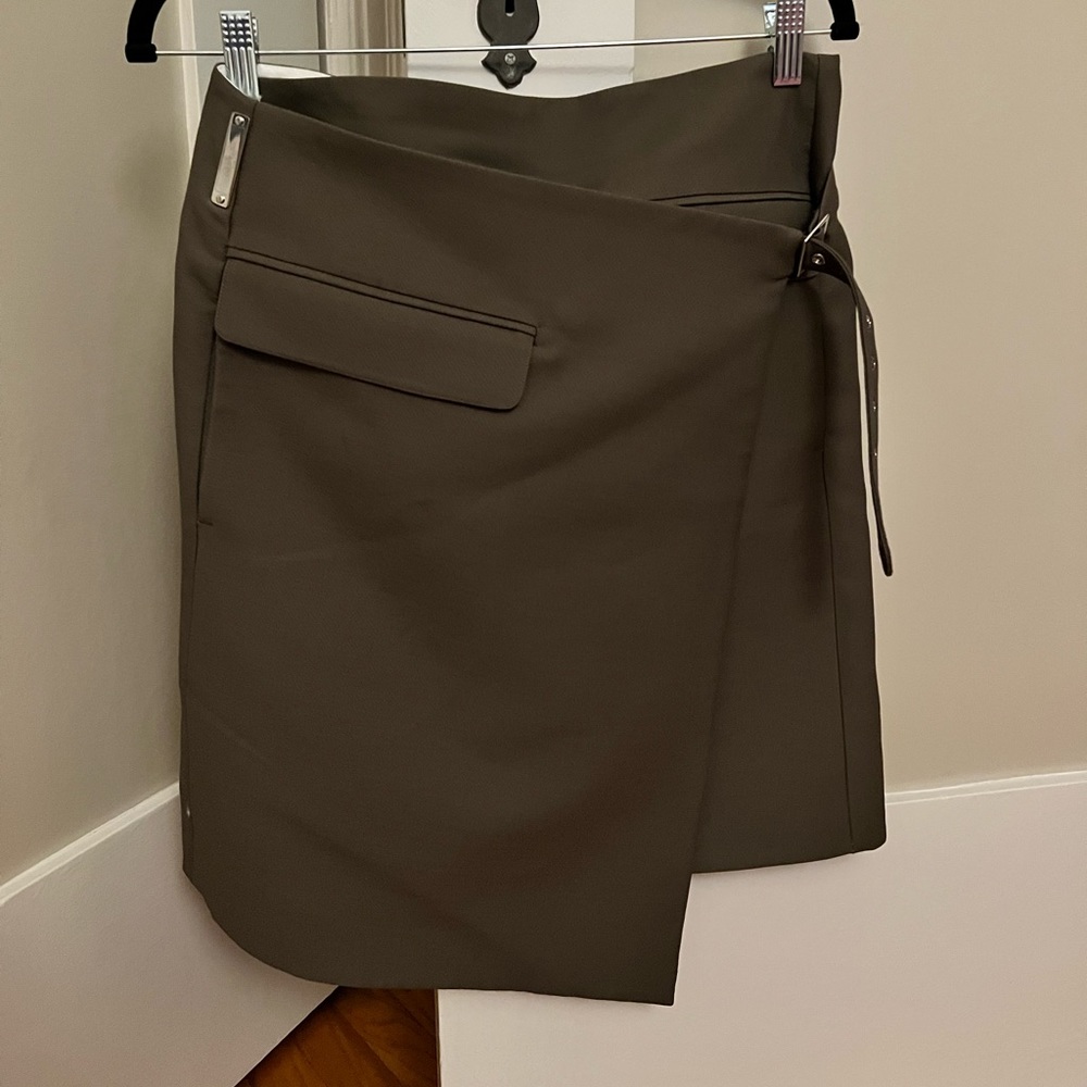 peter do skirt in green